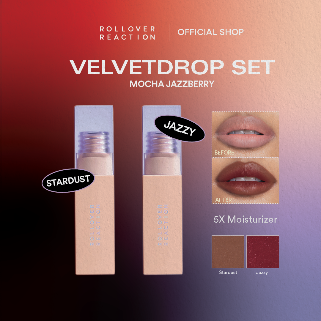 Rollover Reaction - VELVETDROP! Lip and Cheek Treat