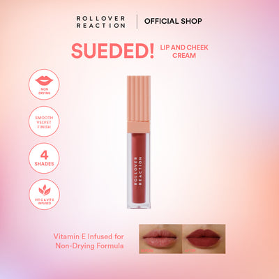 LIMITED EDITION SUEDED! LIP AND CHEEK CREAM